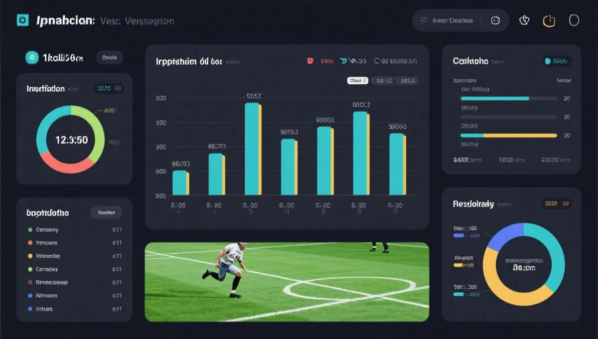 体育数据可视化示意